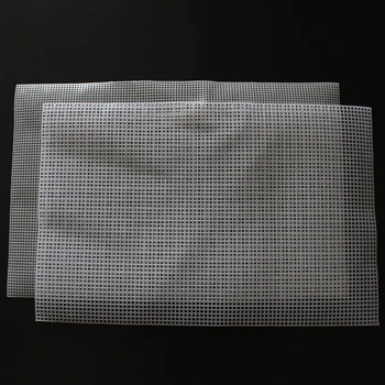 

2 size High Quality 50*33cm Square Plastic Mesh Grid for Hook Package Accessories Car Seat Grid Plate DIY Sewing Tools Material