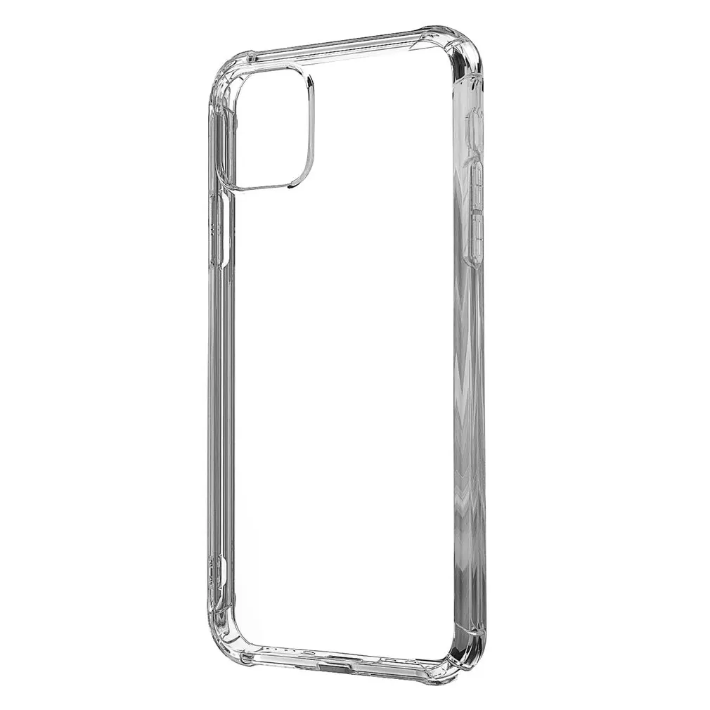 

1Pcs Mobile Phone Case For iphone 11/ iphone 11Pro/ iphone 11Pro Max Clear Transparent Crystal Slim Silicone Soft Case Cover