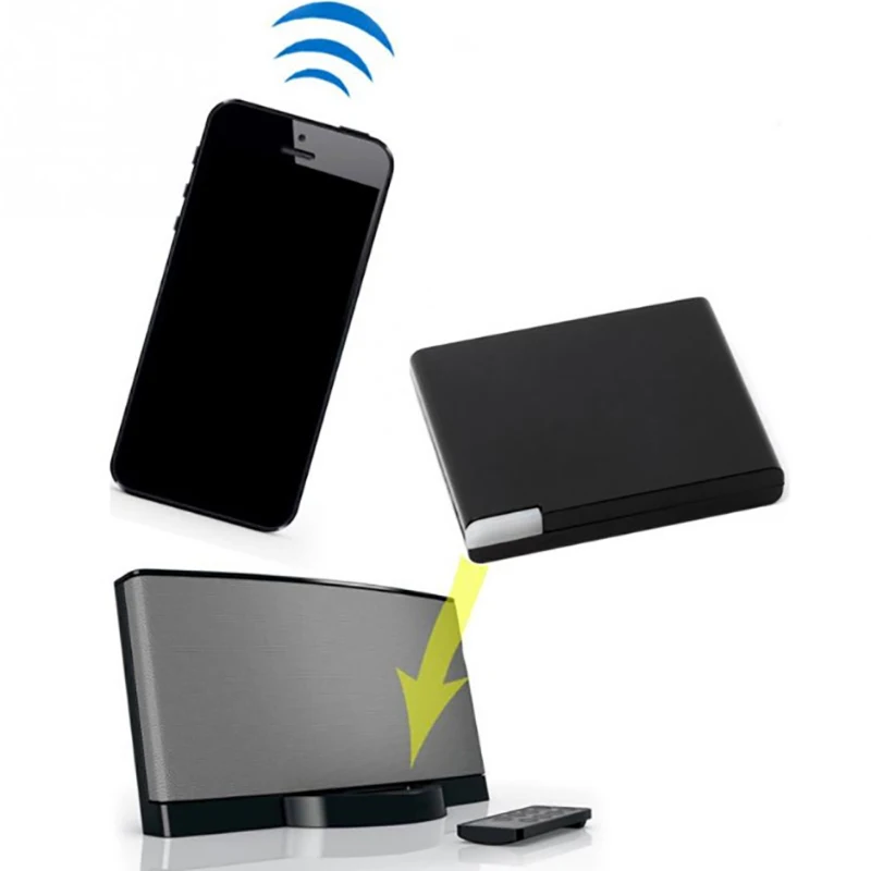 Беспроводной Bluetooth музыкальный приемник A2DP музыкальный аудио 30 Pin приемник адаптер для колонки для смартфона док аудио музыкальный приемник