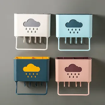 

Towel Holder Rack Wall Mounted Towel Hanger Bathroom Towel Bar Shelf Roll Holder Hanging Hook Bathroom Organizer 2020#30