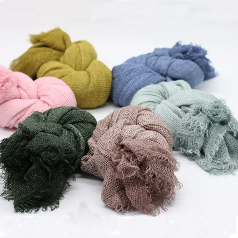 Newborn Photography Props Accessories Baby Wrap Cloth 90cm*200cm Stretch Wraps Studio Baby Photo Prop Infant Shooting Background