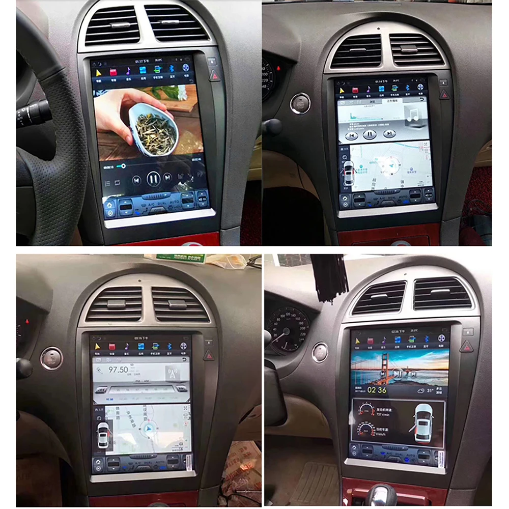 Автомобильный мультимедийный плеер стерео gps DVD Радио Навигация Android экран монитор для Lexus ES XV40 ES240 ES300 ES330 ES350 2006~ 2012