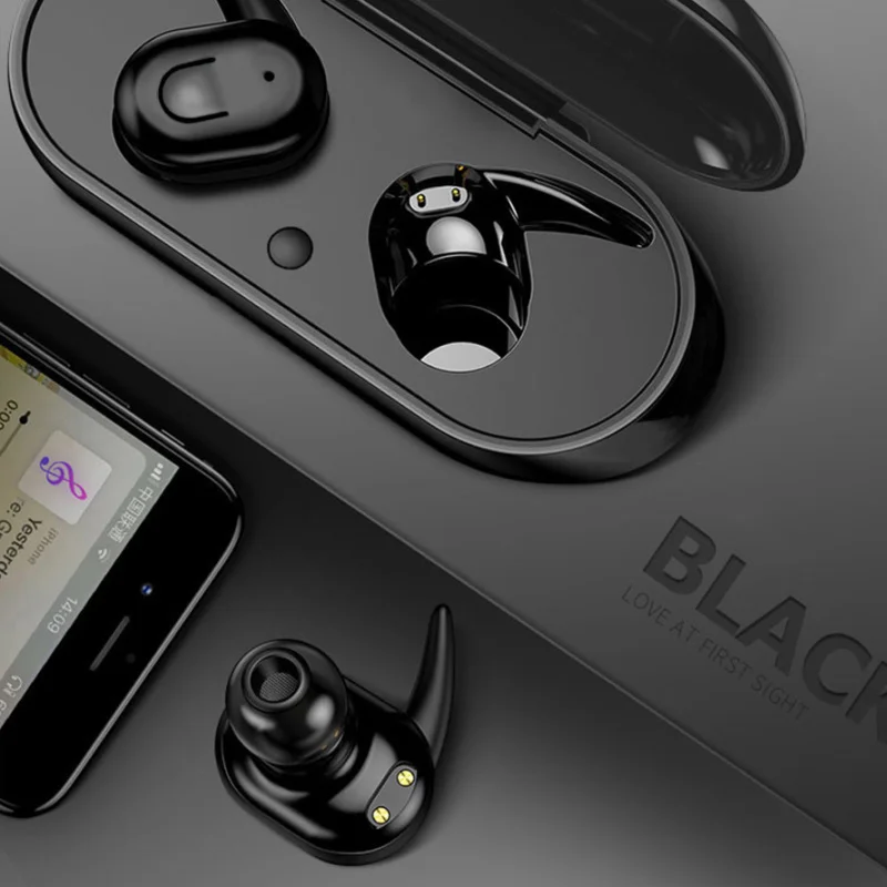 

NEW Tws Bluetooth Earphones Mini Wireless Earbuds Sports Handsfree Earphone Headset with Charging Box Support iOS/Android Phone