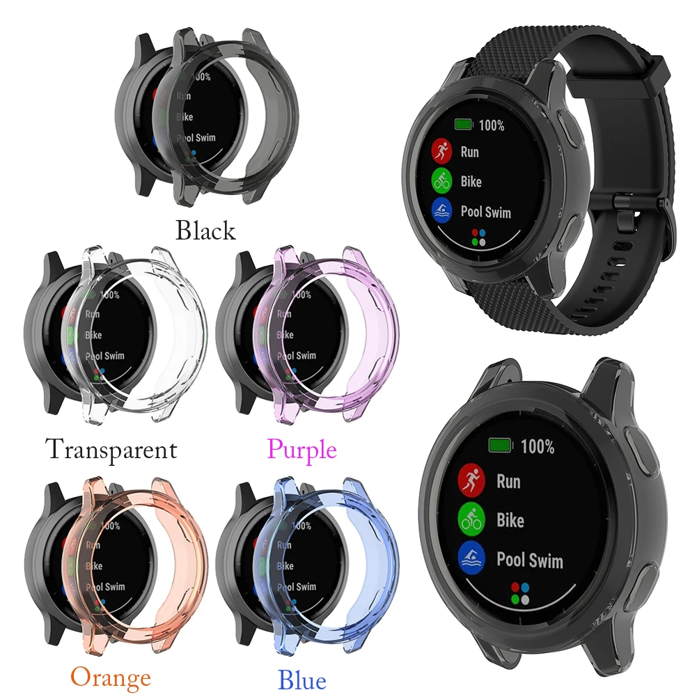 ТПУ защитный чехол для Garmin Vivoactive 4 Vivoactive4 защитный чехол умных часов чехол s