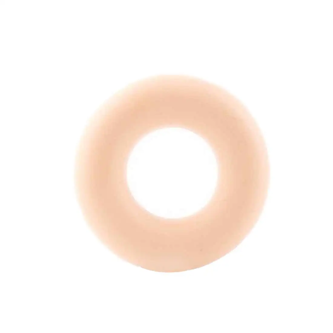 peach pink 5 шт пончик силиконовые бусины кулон прорезывание зубов Ожерелье Милые детские игрушки жевательные ювелирные изделия держатель для соски - Цвет: peach pink