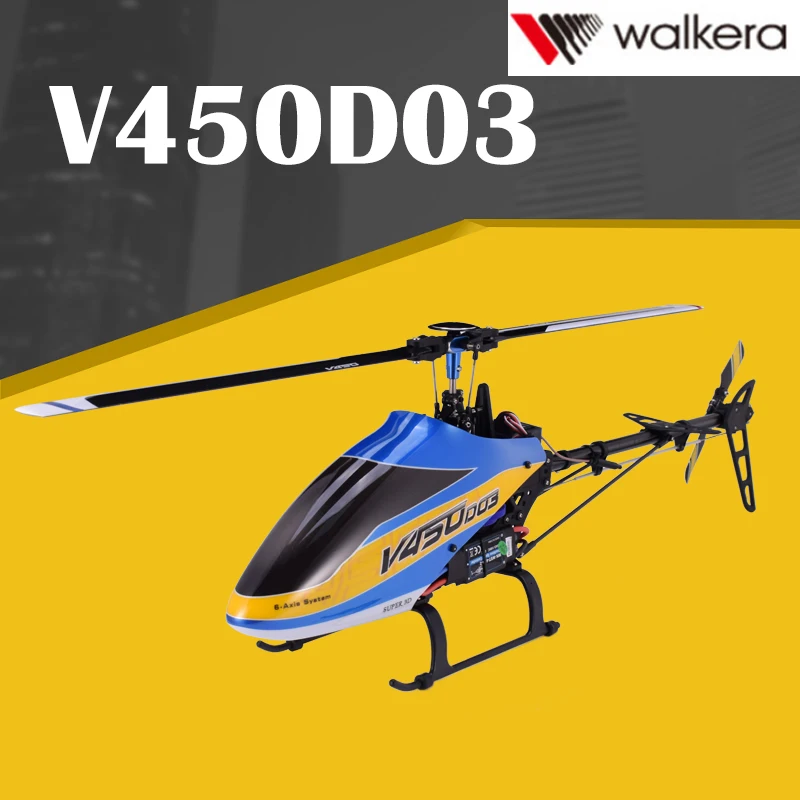 Walkera 450 Новый V450D03 6CH 3D Fly 6-осевая стабилизация Системы с одним лезвием