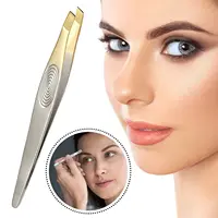 Multipurpose Stainless Steel Eyebrow Tweezer for Facial Hair Ingrown Hair Removal For Plucking Eyebrows Repair Clip Beards Tool 2