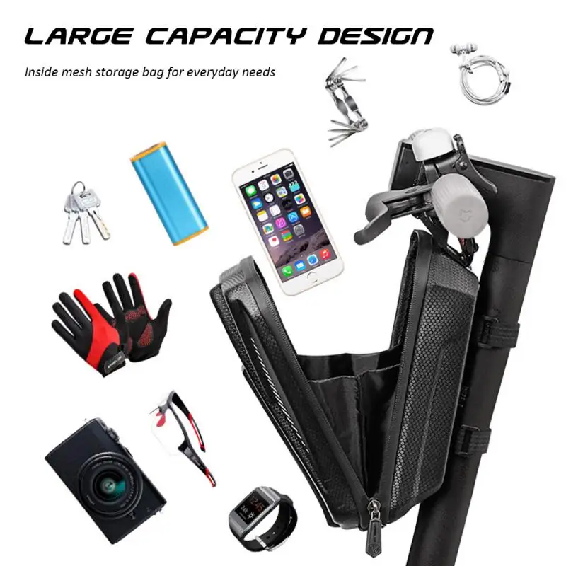 

Balance Car Front Bag EVA Hard Shell Electric Scooter Bicycle Car First Pack Handle Bag Outdoor Bicycle Night Reflective Bag