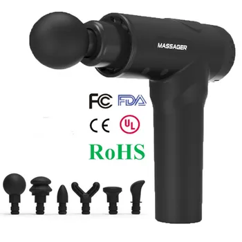 

LCD Display Massage-Guns Deep Muscle Massager Pain Relief Tool Vibration Massage Machine Body Shaping Equipment Relax Slimming