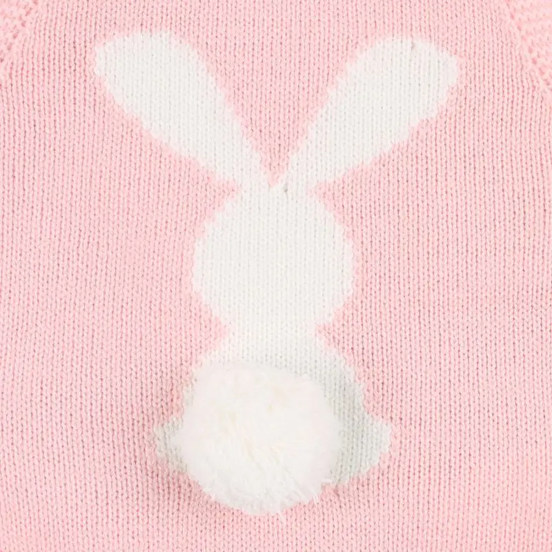 New Autumn Clothes Fashion Infant Baby Girls Boys Sleeveless Knitted Cartoon Print Rompers Kids Jumpsuit Baby Clothes#p