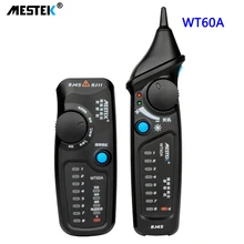 MESTEK WT60A телефонный провод трекер сетевой кабель тестер линия детектор анти-помех линия Finder