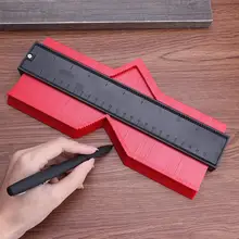 Пластиковые неровные формы профиль линейка Калибр Дубликатор Контурные весы шаблон кривизны масштаб плитки ламинат общие инструменты