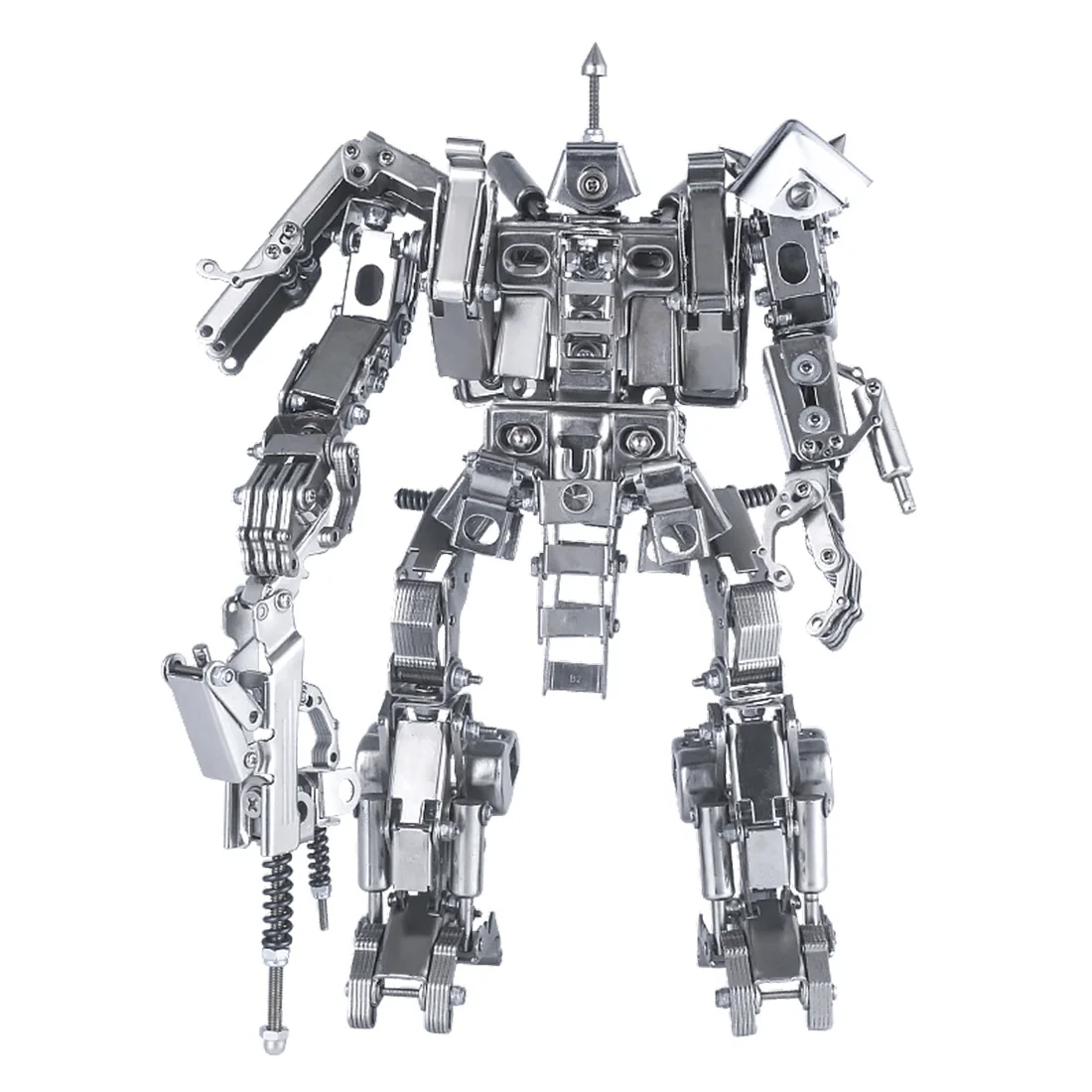 547Pcs Creative Metal Mechanical Figure Puzzle Model Kit Assembly Crafts Toy Figures For Children Adult Creative Gifts