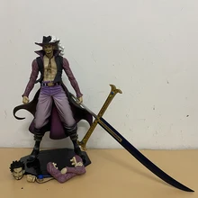  Japanese Anime One Piece Mihawk Dracule Action Figure Model Toy Doll Gift 
