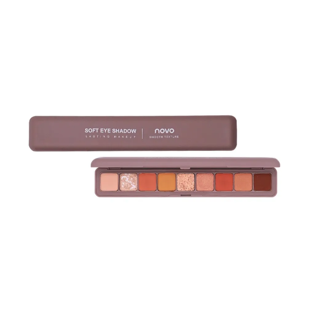 Trend Flash Matte Pearl Polarized Eye Shadow Keyboard Fingertip 9 Color Eye Shadow палетка теней paleta de sombra палетки теней