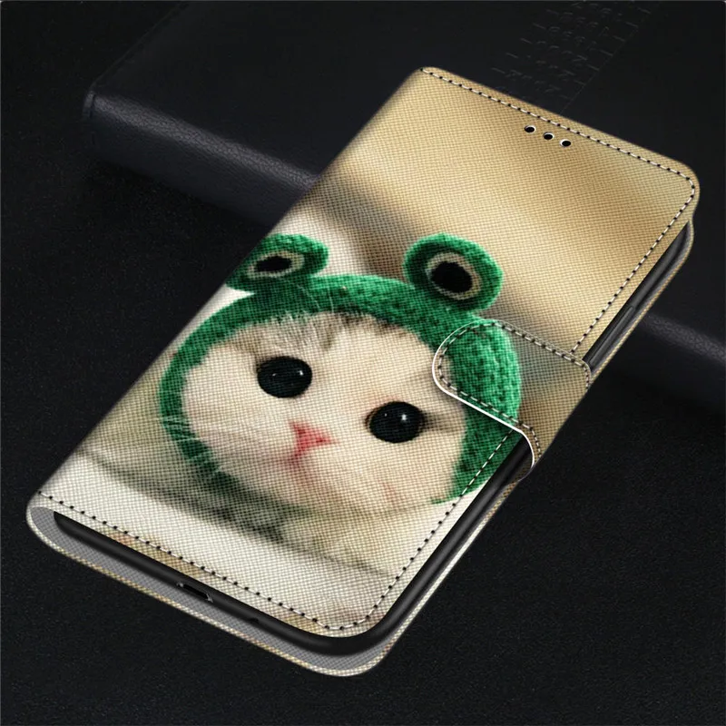 Case na for Xiaomi Mi 10T 10 T Pro Lite Note 10 Redmi Note 9S 9 Pro 9A 9C Phone Case Luxury Cartoon Leather Wallet Flip Cover phone cases for xiaomi