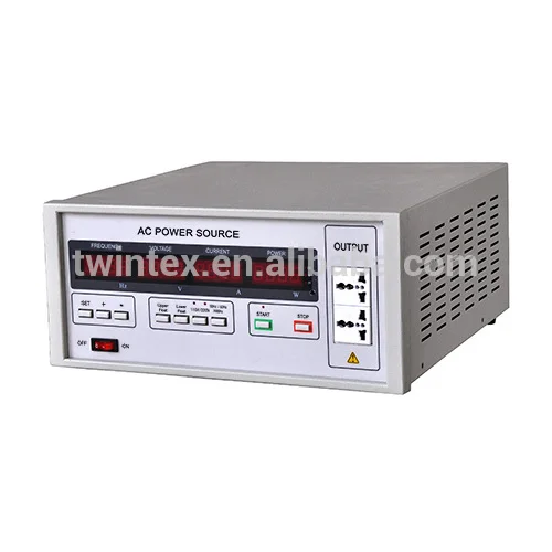 US $600.00 500VA 1 Phase Variable Frequency AC Power Source Twintex TFC61005