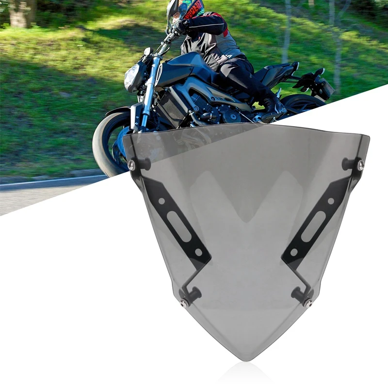     ÷ ߸ MT-07 2018 2019 2020 MT07 FZ07 MT FZ 07  ׼ Pare-Brise Wind deflector