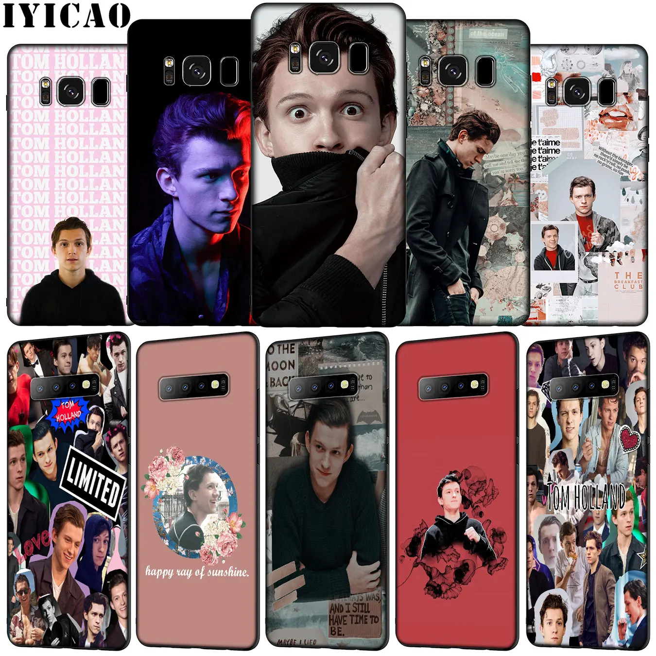 IYICAO cool Tom Holland Soft Silicone Phone Case for Samsung Galaxy S20 Ultra S10e S9 S8 Plus S6 S7 Edge S10 Lite Cover | Мобильные