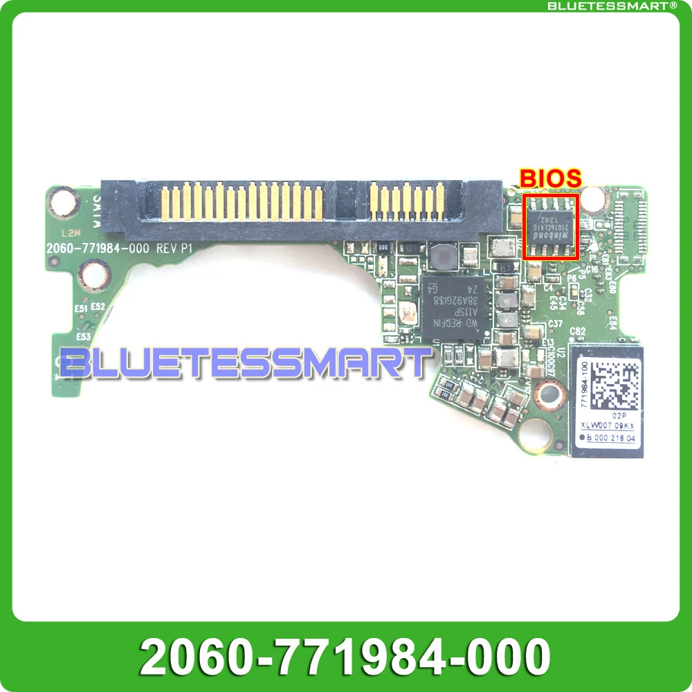 HDD PCB Логическая плата печатная 2060 771984 000 REV P1 для WD 2 5 SATA SSHD WD10S12X восстановления