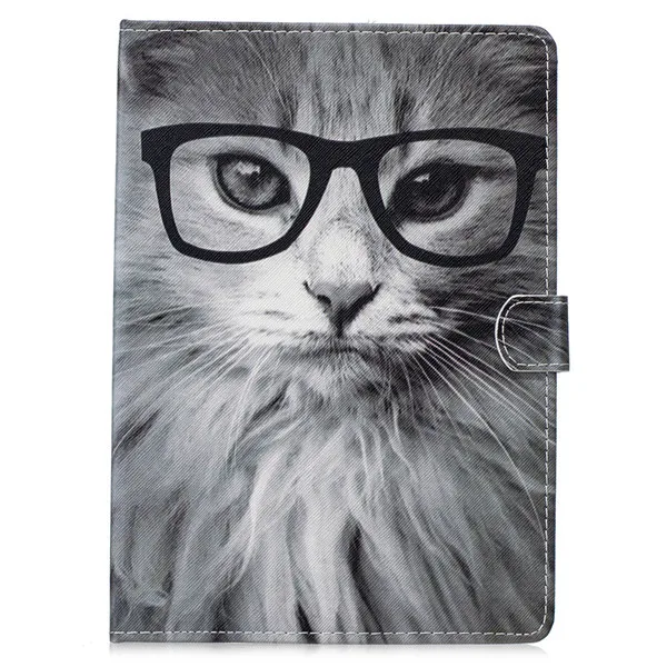 Модный защитный чехол для Apple ipad mini 5 4 3 2 1 чехол Funda PU кожаный чехол-подставка для ipad mini 4 3 Чехол мультяшный чехол - Цвет: Asv picture