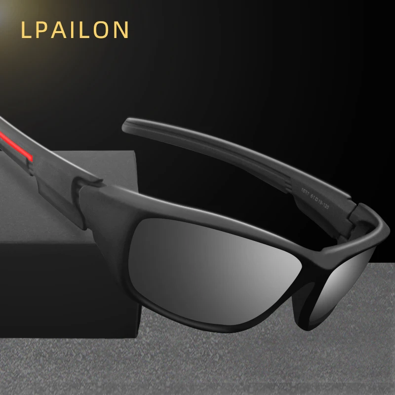 LPAILON UV400 поляризованные солнцезащитные очки мужские роскошные брендовые Дизайнерские Модные Винтажные Солнцезащитные очки для вождения мужские защитные очки тени
