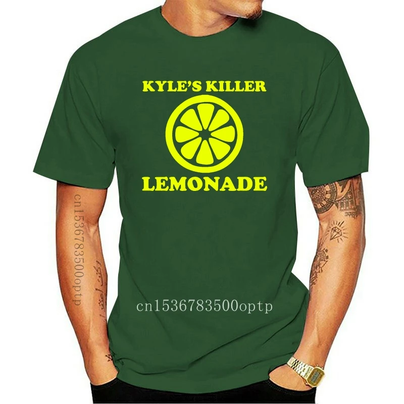 Новинка Мужская футболка Kyles Killer Lemonade забавная Superbad Сет мкловин Классическая
