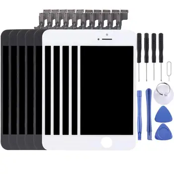 

5PCS Black + 5 PCS White LCD Screen and Digitizer Full Assembly for iPhone 5S