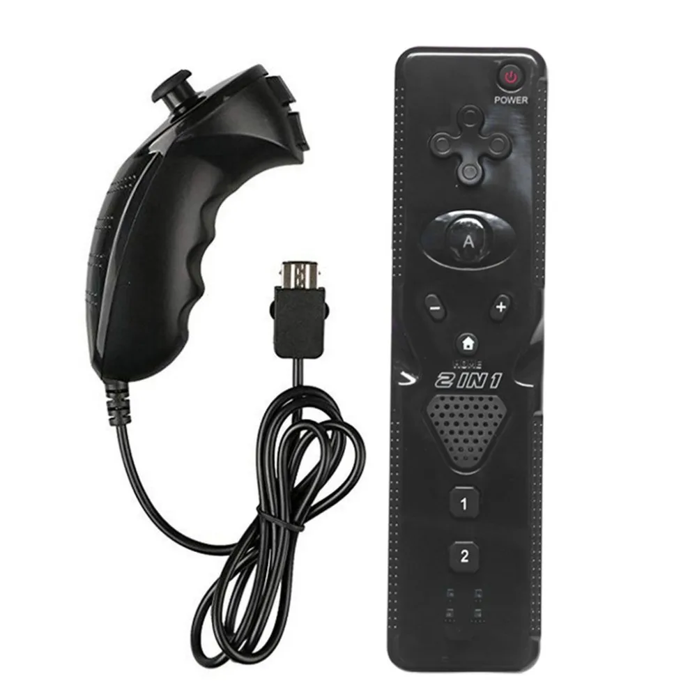Встроенный беспроводной пульт дистанционного управления Motion Plus геймпад для Nintendo Wii Nunchuck для геймпад для Nintendo Wii Пульт дистанционного управления Джойстик для игр