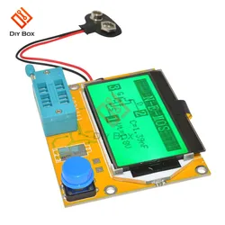 LCR-T4 Mega328 M328 Transistor Tester Resistance Meter Diode Triode Capacitance Tester Multimeter MOS PNP NPN LCR Meter LCR-T4 Mega328 M328 Transistor Tester Resistance Meter Diode Triode Capacitance Tester Multimeter MOS PNP NPN LCR Meter