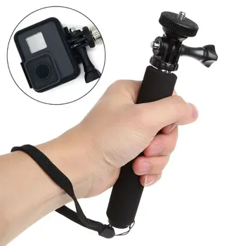

Black Selfie Handheld Stick Adjustable Screw Set Telescoping Camera Monopod For GoPro Hero 6/5