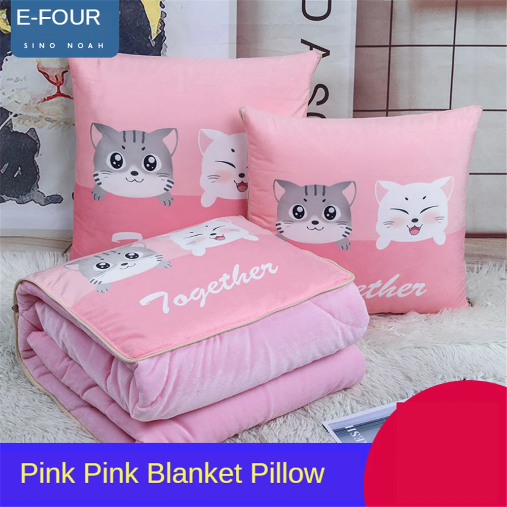 

B-LIFE Multifunctional 2 in 1 Throw Pillow Quilt Both a Quilt and a Pillow Suitable for All Kinds of Indoor&Outdoor Scenes