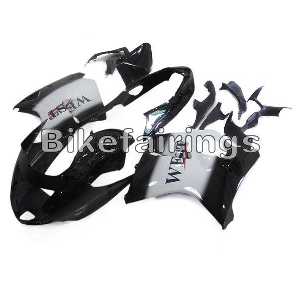 Полный обтекатели для Honda CBR1100XX 1997-2007 98 99 00 01 02 03 04 05 06 ABS Пластик мотоциклетный кузов-Запад черный белый