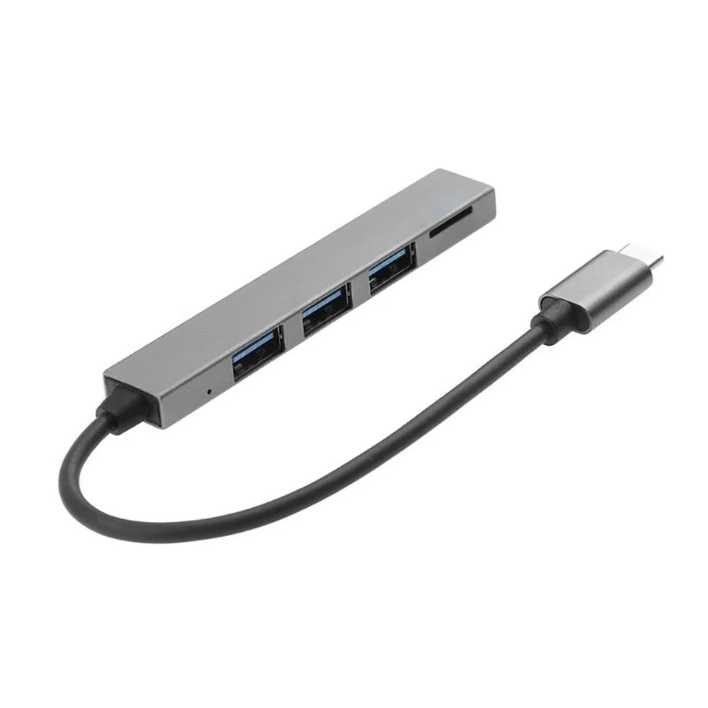 USB концентратор 5 в 1 USB 3,1 тип-c к USB 3,0 картридер слот концентратор адаптер для Pro USB 3,0 HDMI конвертер док-станция концентратор