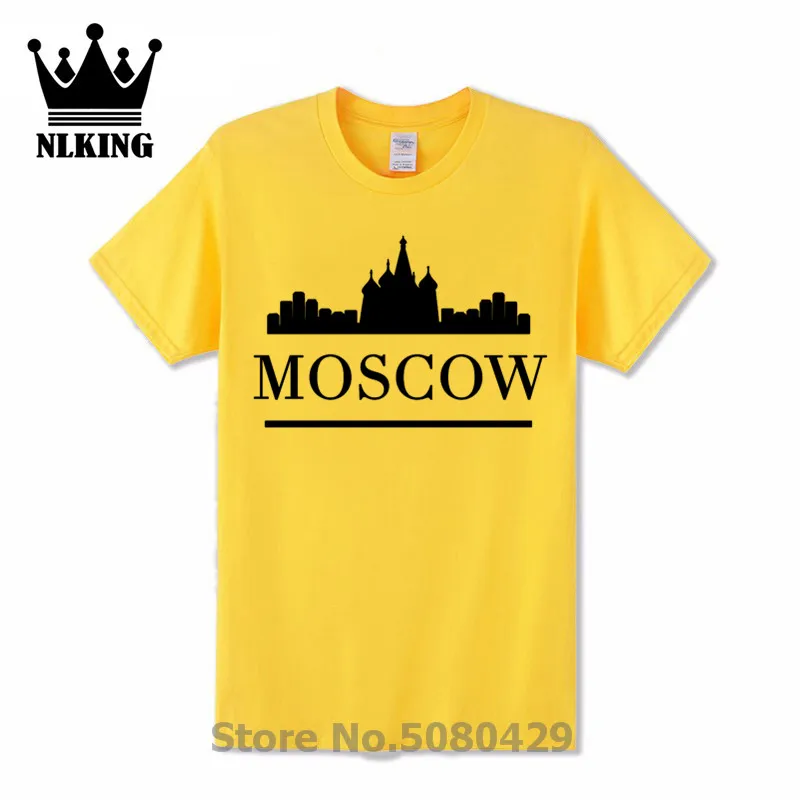 3D силуэт SKYLINE ART CCCP русские футболки мужские с рукавом СССР Советский Союз из