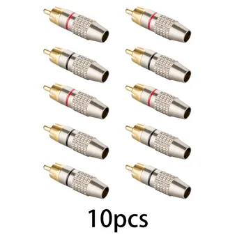 

Welding RCA Connectors Sound Cable Connector Linker Coaxial cables Metal