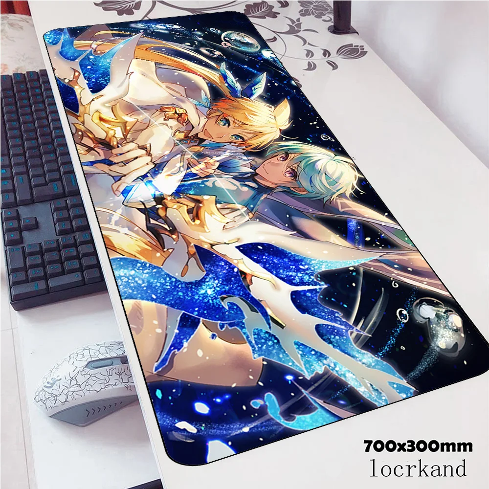Коврик для мыши 700x300x3 мм милый компьютерный коврик геймпад игровой ПК Настольный