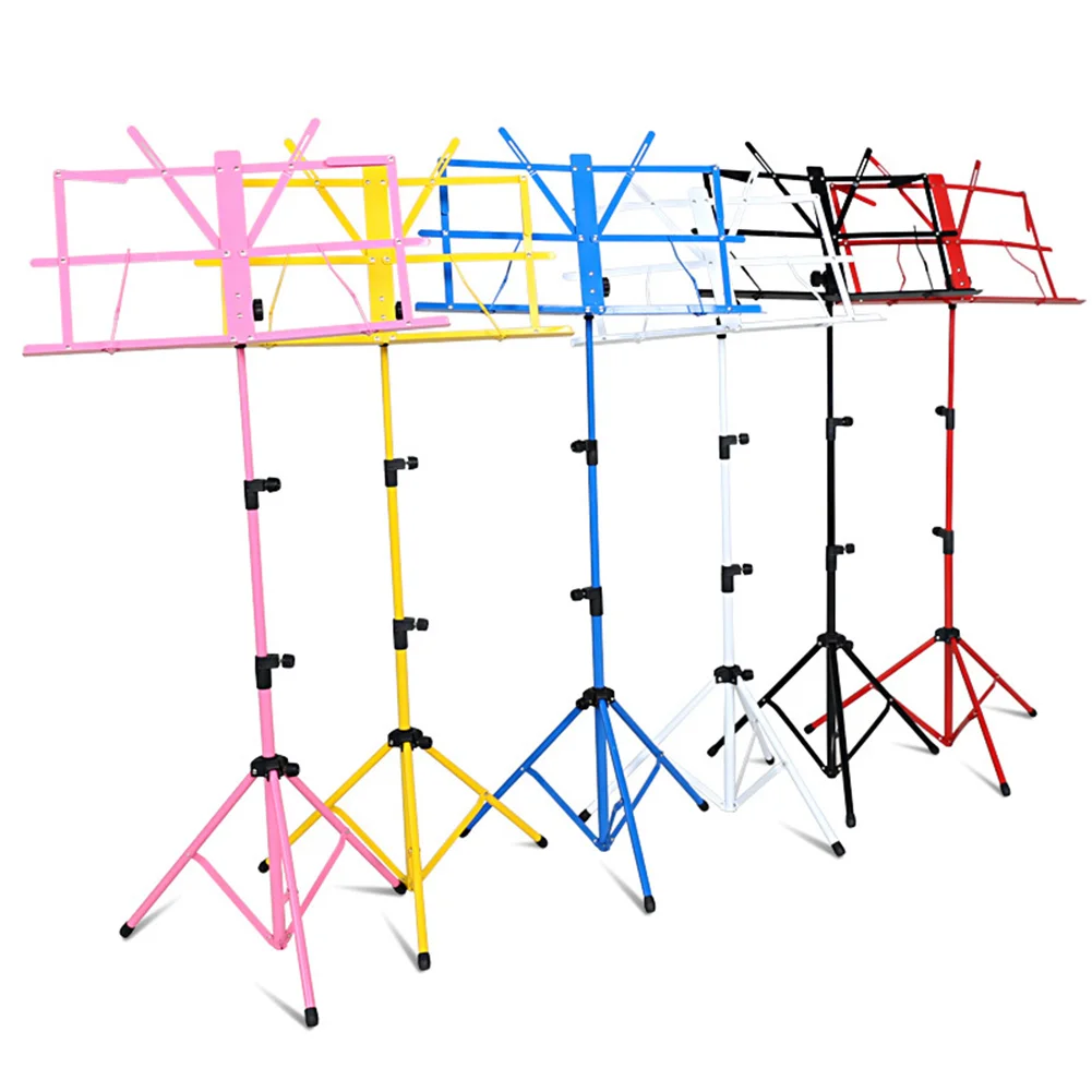 Музыкальная заметка лист-стойка музыкальный держатель легкий Регулируемый складной+ сумка для переноски