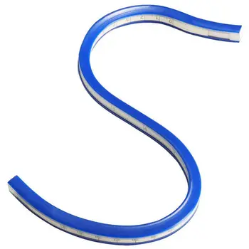 

Flexible ruler plastic vinyl curve ruler 30 cm