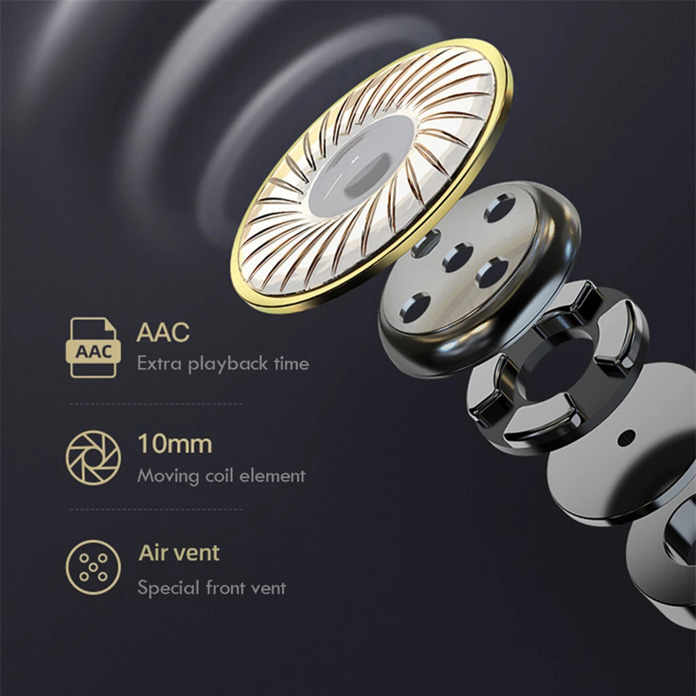 FDBRO Wireless Headphones 9D Stereo Bluetooth Earphone Sports Waterproof Headsets Earphone Noise Cancel Earbuds With Microphone