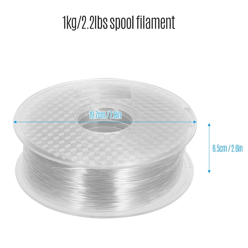 3D-принтеры ПЭТГ PETG Пластик 1,75 мм 1 кг/рулон для 0,2/0,3/0,4/0,6 мм форсунками из Prusa I3 комплект 3d PETG Материал нити