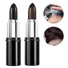 Горячая Распродажа, черный, коричневый, временная краска для волос, мягкая, быстрая, Одноразовая, цветная ручка, белое покрытие для волос, сделай сам, Стилизация, палочка, CUN 668