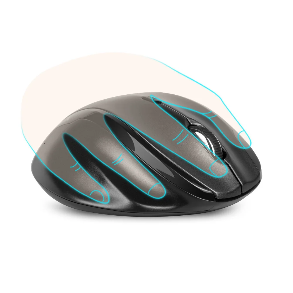 Delux wireless mouse mause wireless