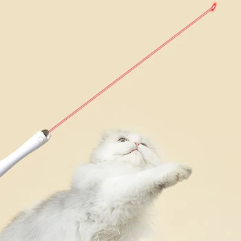 

High Quality Cat Toys Multi Feather Teaser Wand Teeth Cleaning Toy Cat Training Exercise Chaser Toy 7Pcs/set MD88