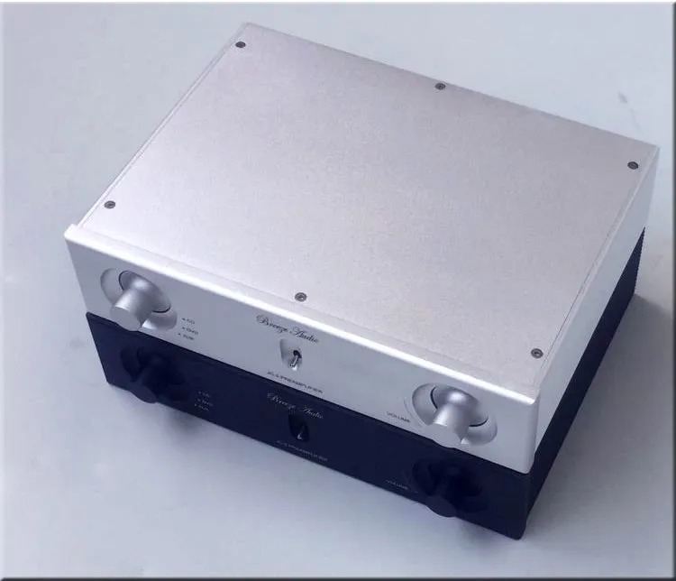 Weiliang 2021 NEW 2606A Full aluminum preamp chassis Power amp box /DIY case for JC-2 Silver | Электроника