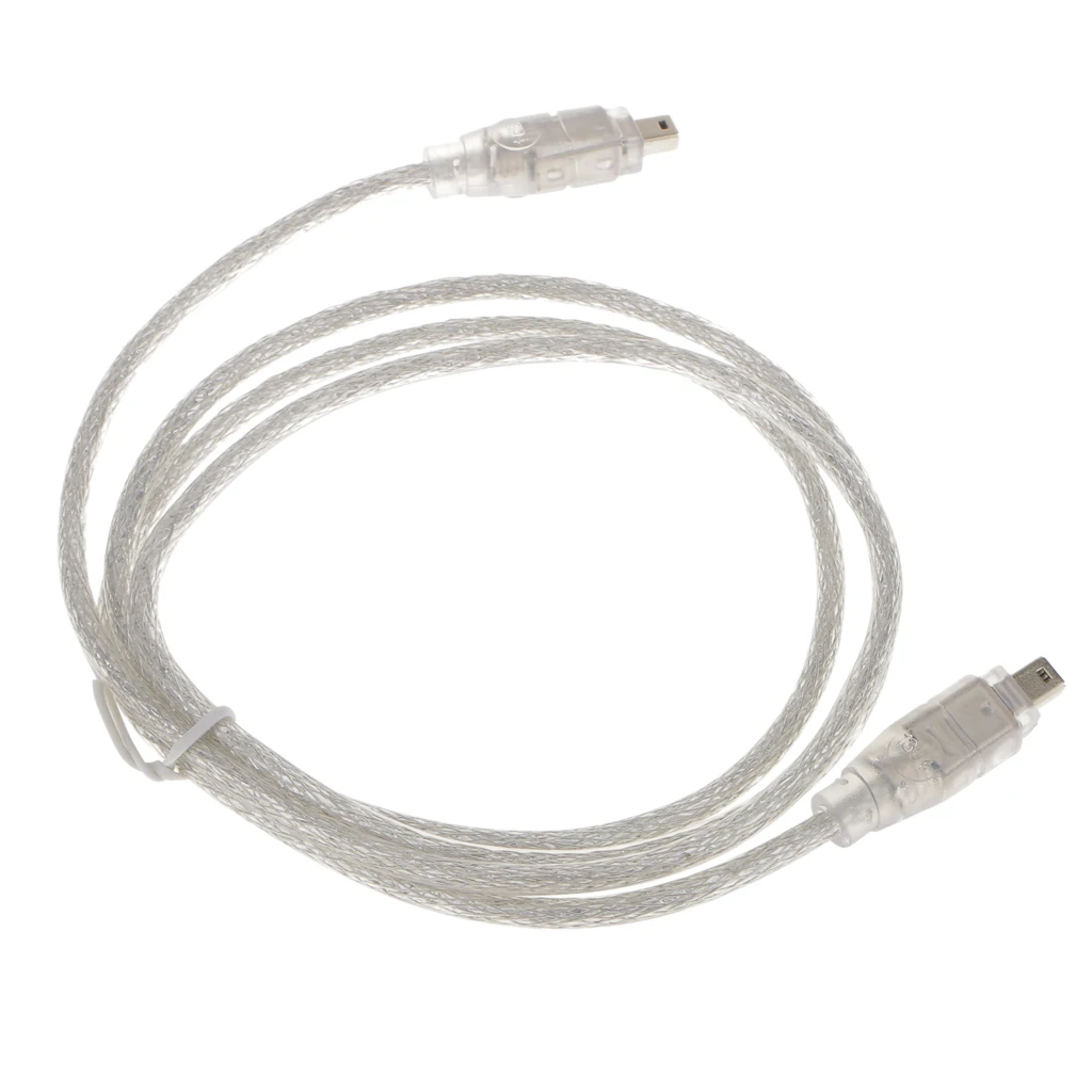 5ft IEEE 1394 4 to 4 pin Firewire Cable For Canon Panasonic JVC Mini DV New
