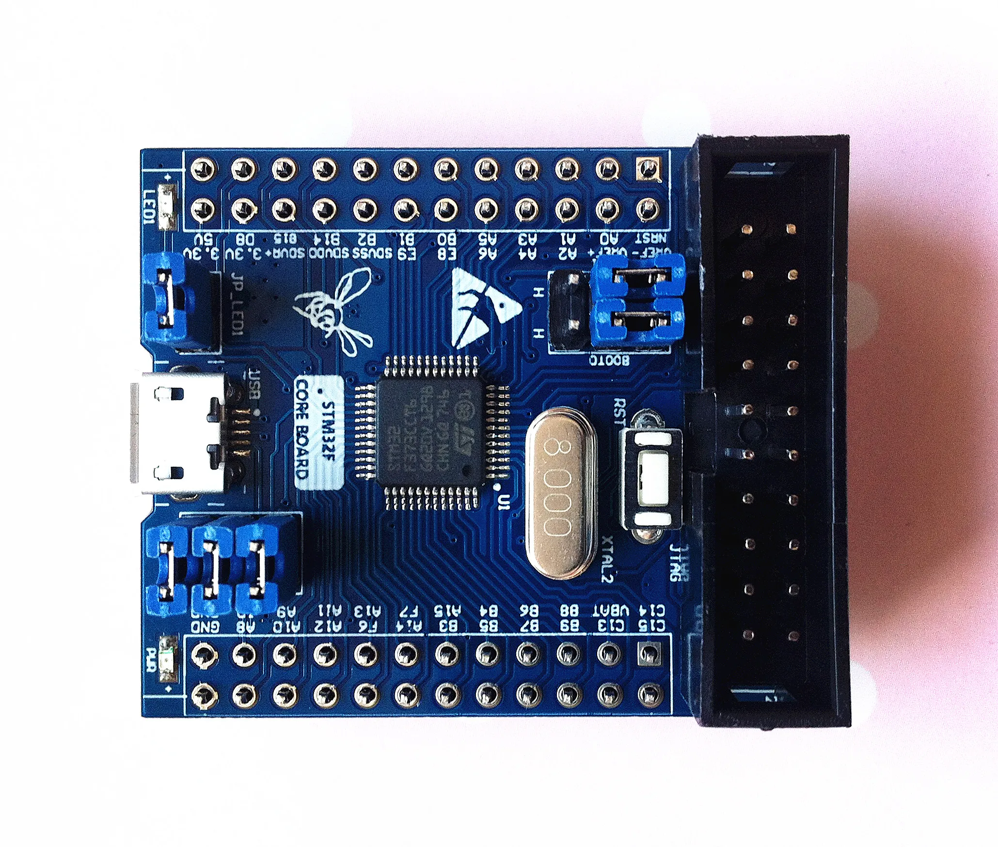 STM32F373 tablero de núcleo sistema mínimo STM32F373CCT6 tablero de desarrollo núcleo Mini tablero