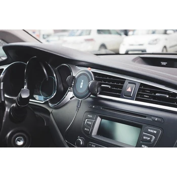 

Phone holder with wireless charging, sliding 55-89mm