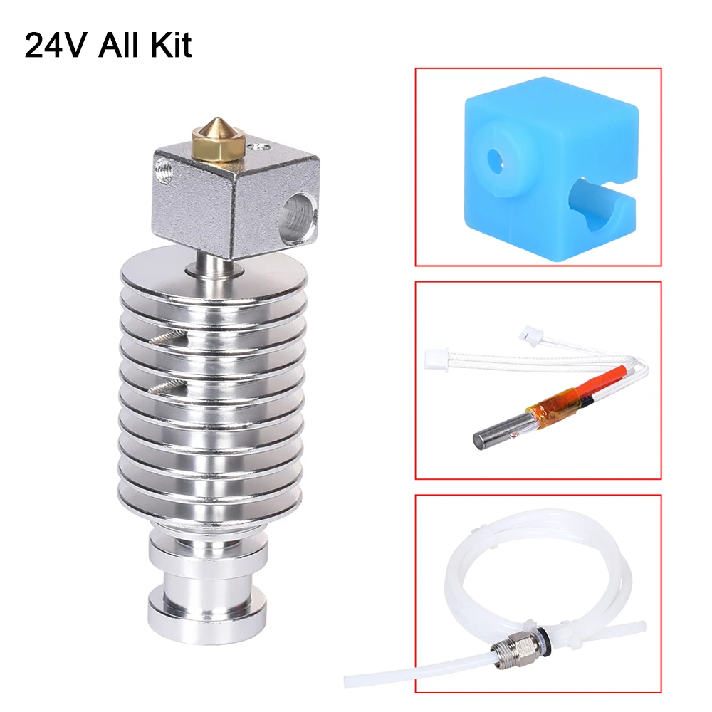 I3 Mega Hotend V5 j-головка Боуден экструдер 12 В/24 В обновленные комплекты 1,75 мм нити для I3 мега-с 3d принтер части термистор - Цвет: Type1
