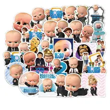 

50PCS Movie Boss Baby Stickers Graffiti DIY Motorcycle Luggage Skateboard Funny Cartoon Sticker Decals for Kids Toy Gift